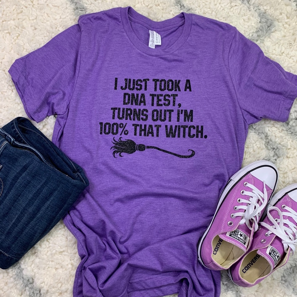 100% That Witch Tee NWOT